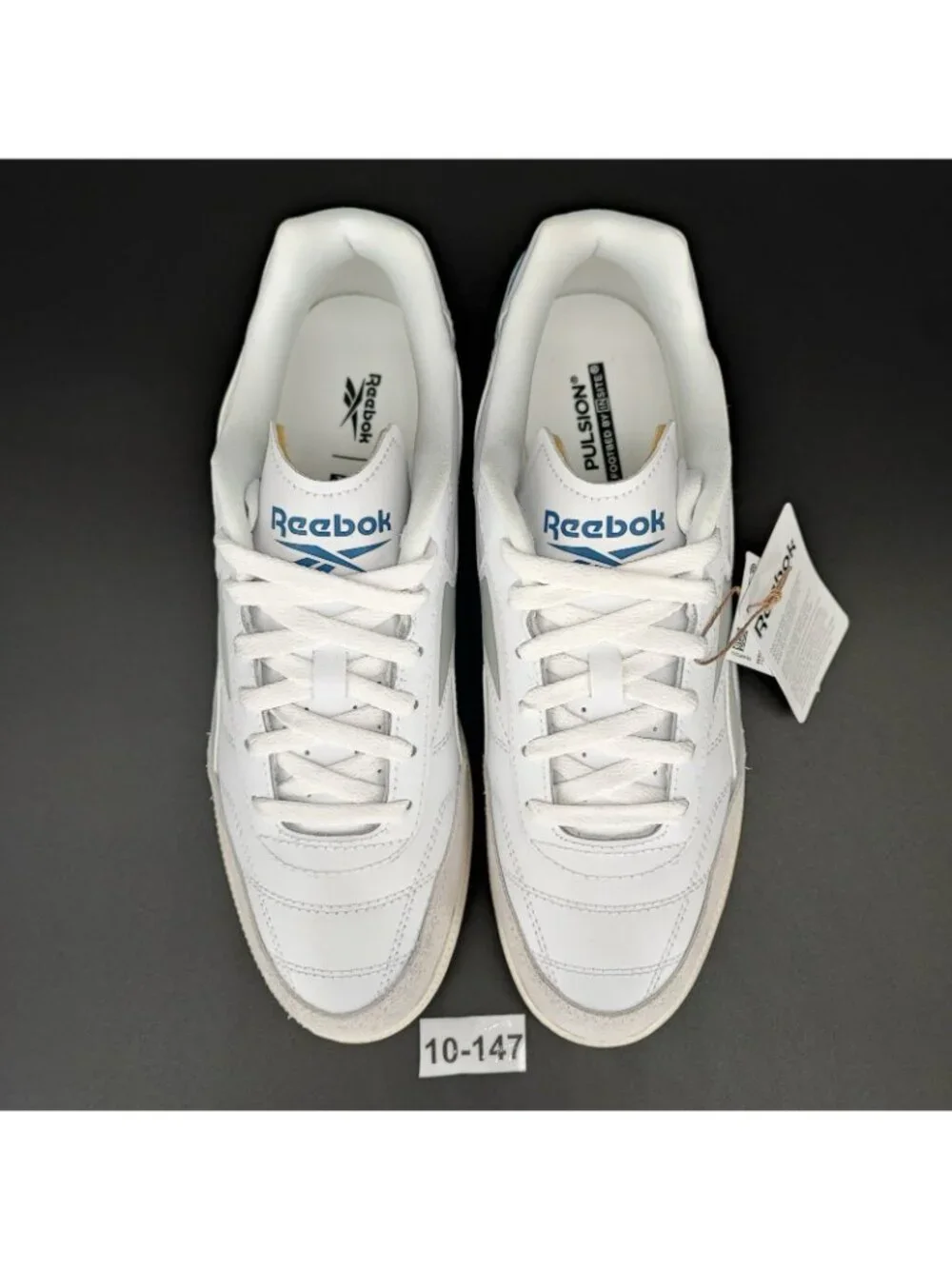 Reebok Finale Men's Size 10 Sneakers Leather White Low Top 1000200019